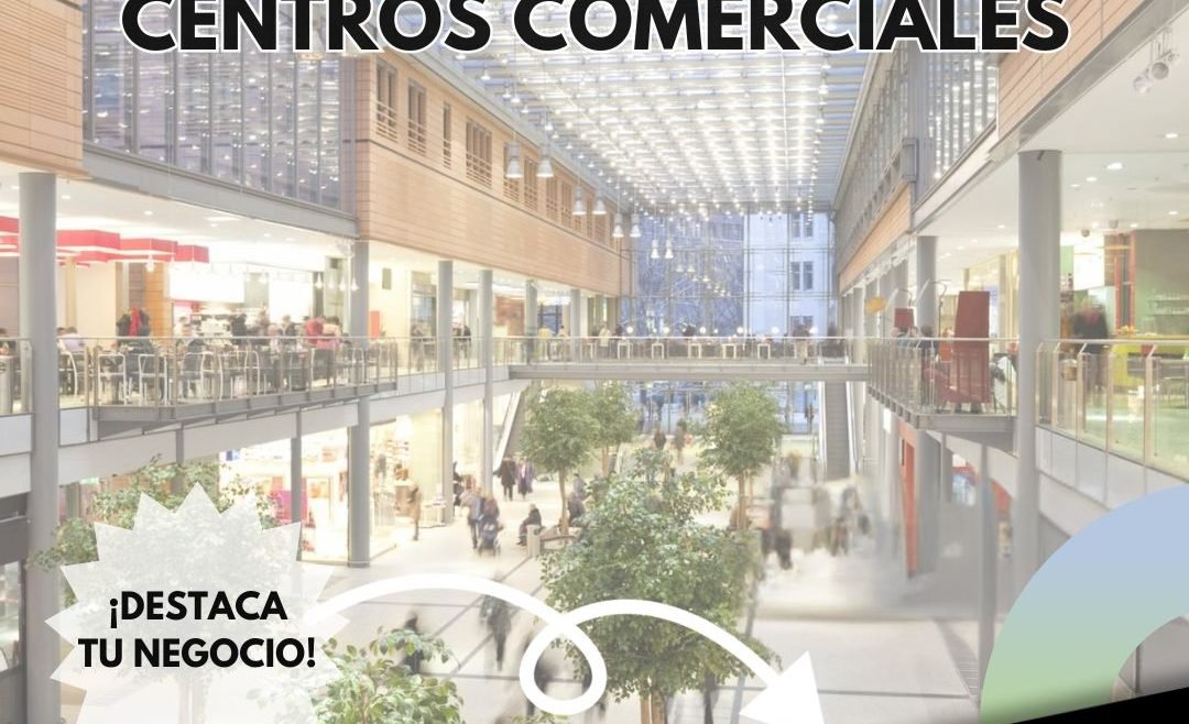 Rótulos para centros comerciales, letras corpóreas que destacan